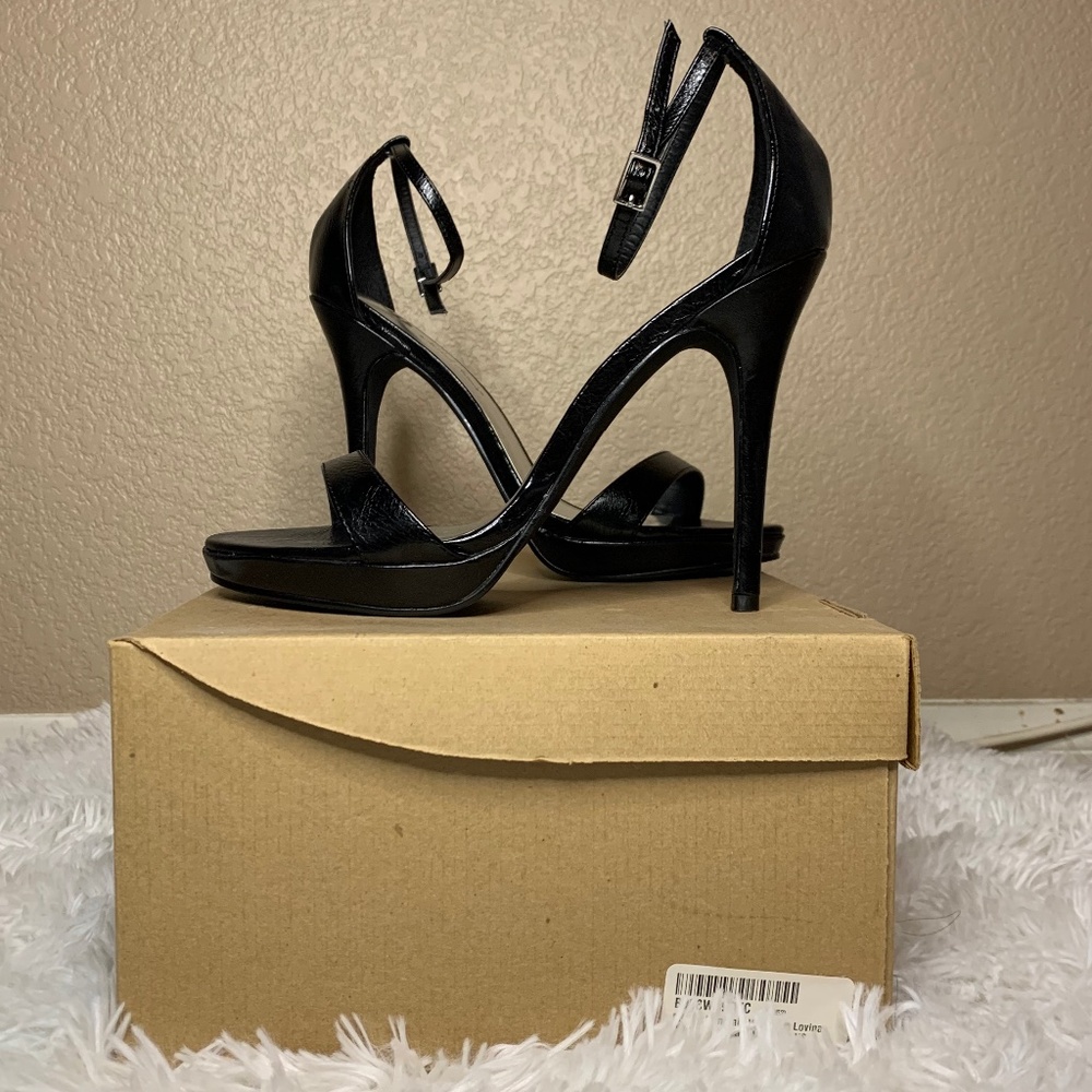 Black Sandal Heels